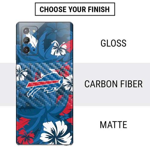 NFL Buffalo Bills Tropical Print Galaxy Note20 5G Skin